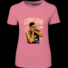 Createyou Stephen Curry - Női - Pink - M női póló