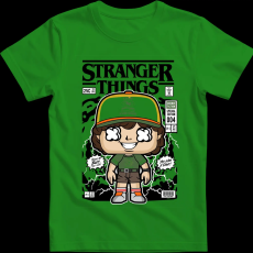 Createyou Stranger Things Dustin - Férfi - Zöld - 2XL