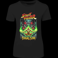 Createyou Street Fighter Dhalsim - Női - Fekete - M