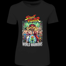 Createyou Street Fighter - Női - Fekete - S