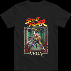 Createyou Street Fighter Vega - Gyermek - Fekete - M