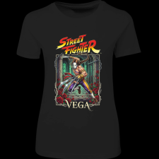 Createyou Street Fighter Vega - Női - Fekete - M női póló