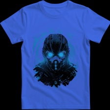 Createyou Sub Zero Mortal Kombat - Férfi - Királykék - 2XL férfi póló