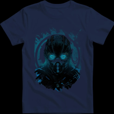 Createyou Sub Zero Mortal Kombat - Férfi - Sötétkék - L