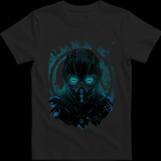 Createyou Sub Zero Mortal Kombat - Gyermek - Fekete - M