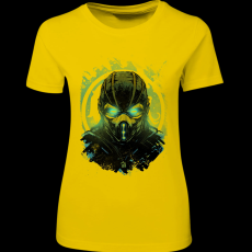 Createyou Sub Zero Mortal Kombat - Női - Sárga - M