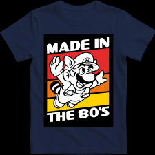 Createyou Super Mario Land - Gyermek - Sötétkék - M gyerek póló