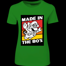 Createyou Super Mario Land - Női - Zöld - L női póló