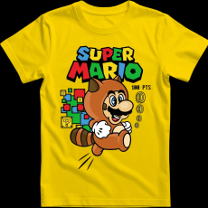 Createyou Super Mario mosómedve - Férfi - Sárga - M