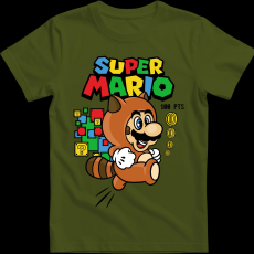 Createyou Super Mario mosómedve - Gyermek - Sötétzöld - XL