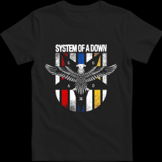 Createyou System Of A Down - Férfi - Fekete - M