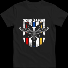 Createyou System Of A Down - Férfi - Fekete - S férfi póló