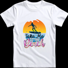 Createyou Take Me to the Beach - Gyermek , Fehér , S