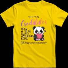 Createyou Te vagy az anyukám - Férfi - Sárga - 3XL