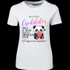 Createyou Te vagy az anyukám - Női - Fehér - M