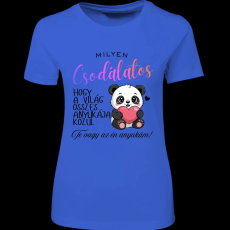 Createyou Te vagy az anyukám - Női - Királykék - XL