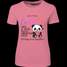 Createyou Te vagy az anyukám - Női - Pink - M