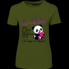 Createyou Te vagy az enyém - Női - Sötétzöld - S női póló