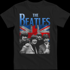 Createyou The Beatles - Férfi - Fekete - 3XL férfi póló