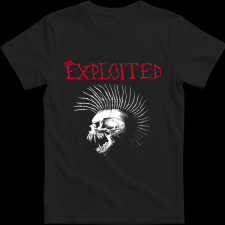 Createyou The Exploited - Férfi - Fekete - 2XL férfi póló
