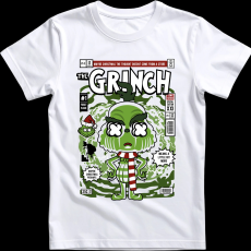Createyou The Grinch - Férfi - Fehér - 2XL