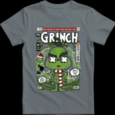 Createyou The Grinch - Gyermek - Szürke - L