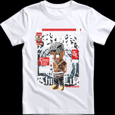 Createyou Tupac - Férfi - Fehér - XL