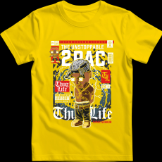 Createyou Tupac - Gyermek - Sárga - S