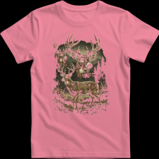 Createyou Vadász - Férfi , Pink , M férfi póló
