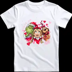 Createyou Valentin nap - Gyermek , Fehér , XL