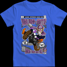 Createyou Waluigi Motocross - Férfi - Királykék - 3XL férfi póló