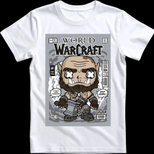 Createyou War Craft - Férfi - Fehér - XL férfi póló