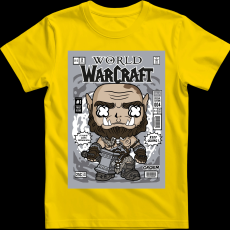 Createyou War Craft - Férfi - Sárga - 3XL