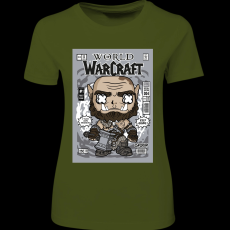 Createyou War Craft - Női - Sötétzöld - M