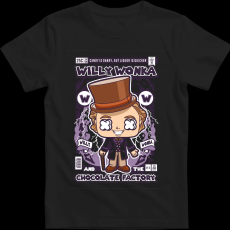 Createyou Willy Wonka And The Chocolate Factory - Gyermek - Fekete - XL