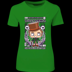 Createyou Willy Wonka And The Chocolate Factory - Női - Zöld - L