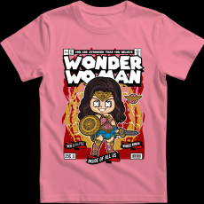 Createyou Wonder Woman - Férfi - Pink - 3XL