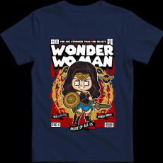 Createyou Wonder Woman - Férfi - Sötétkék - 2XL