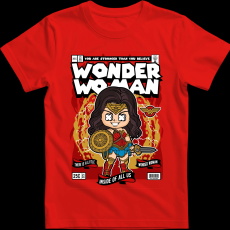 Createyou Wonder Woman - Gyermek - Piros - M