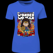 Createyou Wonder Woman - Női - Királykék - 2XL női póló