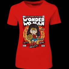 Createyou Wonder Woman - Női - Piros - 2XL