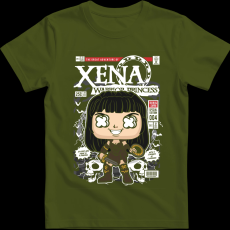 Createyou Xena - Férfi - Sötétzöld - XL