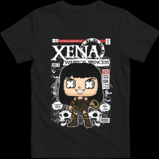 Createyou Xena - Gyermek - Fekete - XS gyerek póló