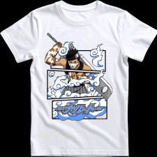 Createyou Zabuza Momochi - Gyermek - Fehér - S gyerek póló