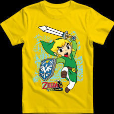 Createyou Zelda Spirit Track - Link - Gyermek - Sárga - S