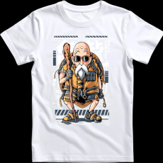 Createyou Zseniális Teknős 2 - Férfi - Fehér - S