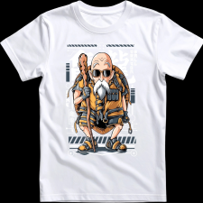 Createyou Zseniális Teknős 2 - Gyermek - Fehér - L gyerek póló