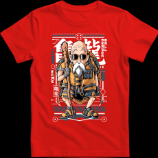 Createyou Zseniális Teknős 2 - Gyermek - Piros - M