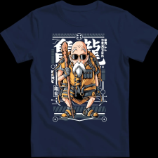 Createyou Zseniális Teknős 2 - Gyermek - Sötétkék - XL gyerek póló