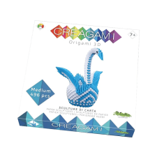 CreativaMente Creagami - 3D origami készlet, Hattyú (közepes) társasjáték
